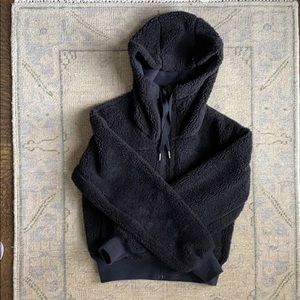 Lululemon hooded sherpa jacket